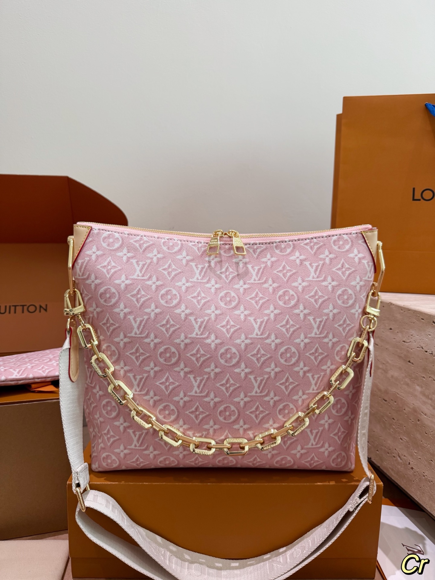 LV Luxury Monogram Handbag Monogram Canvas Crossbody Shoulder